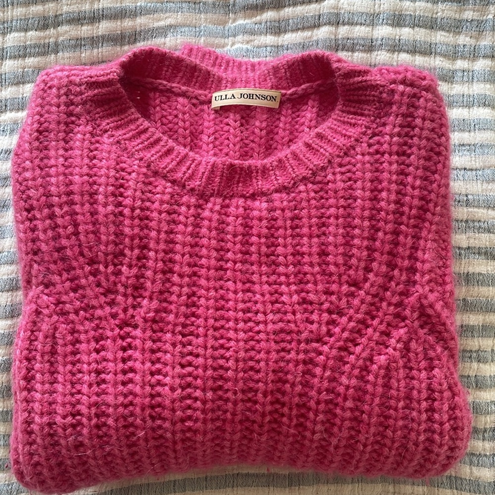 Ulla Johnson Cozy Alpaca “Kitty Sweater”